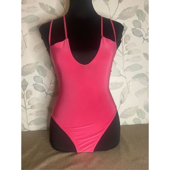 PrettyLittleThing Other - PrettyLittleThing Womens Double Spaghetti Strap Bathing Suit. Size 2.